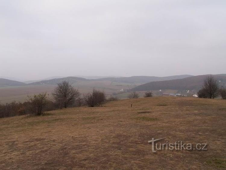 Medlánecké brežuljci - pogled