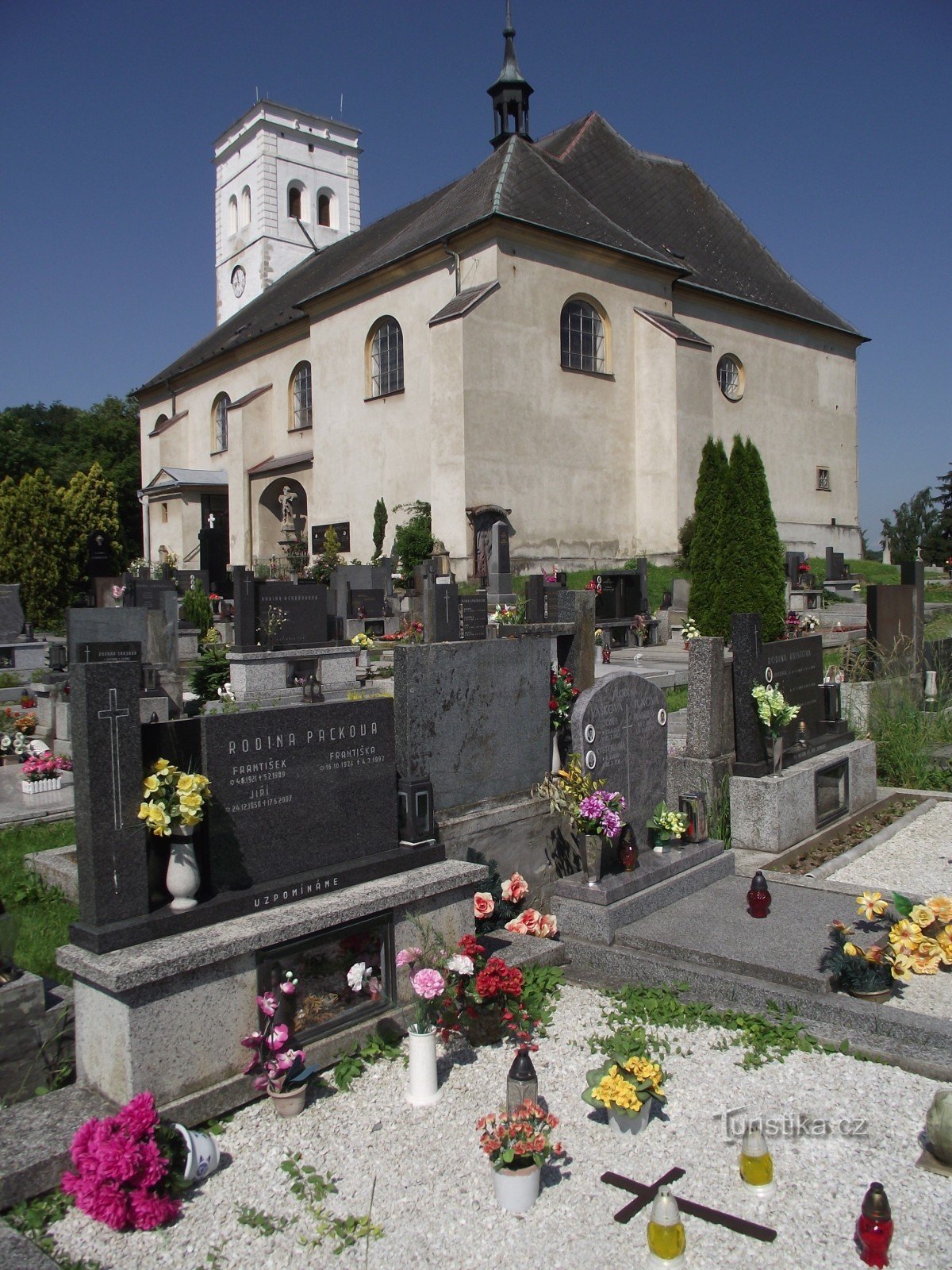 Medlov (bei Uničov) - Kirche St. Peter und Paul