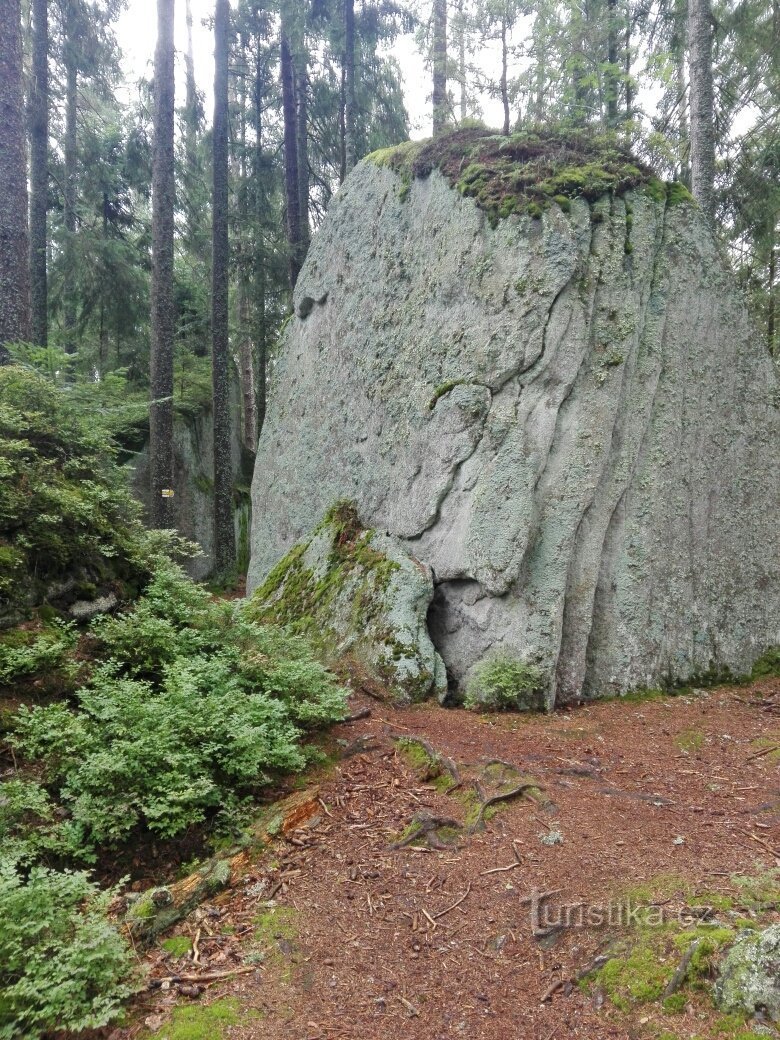 Το μονοπάτι της αρκούδας από το Ovesná στο Černý Kříž