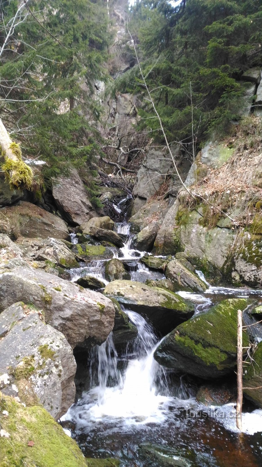 Bear waterfall.