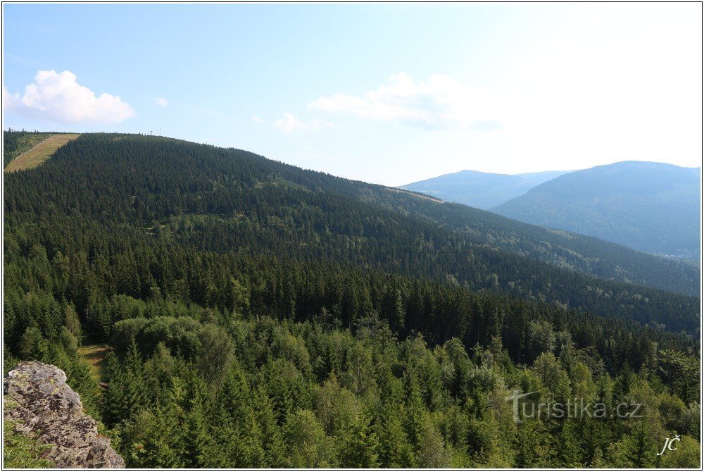 Medvědín, Železna gora