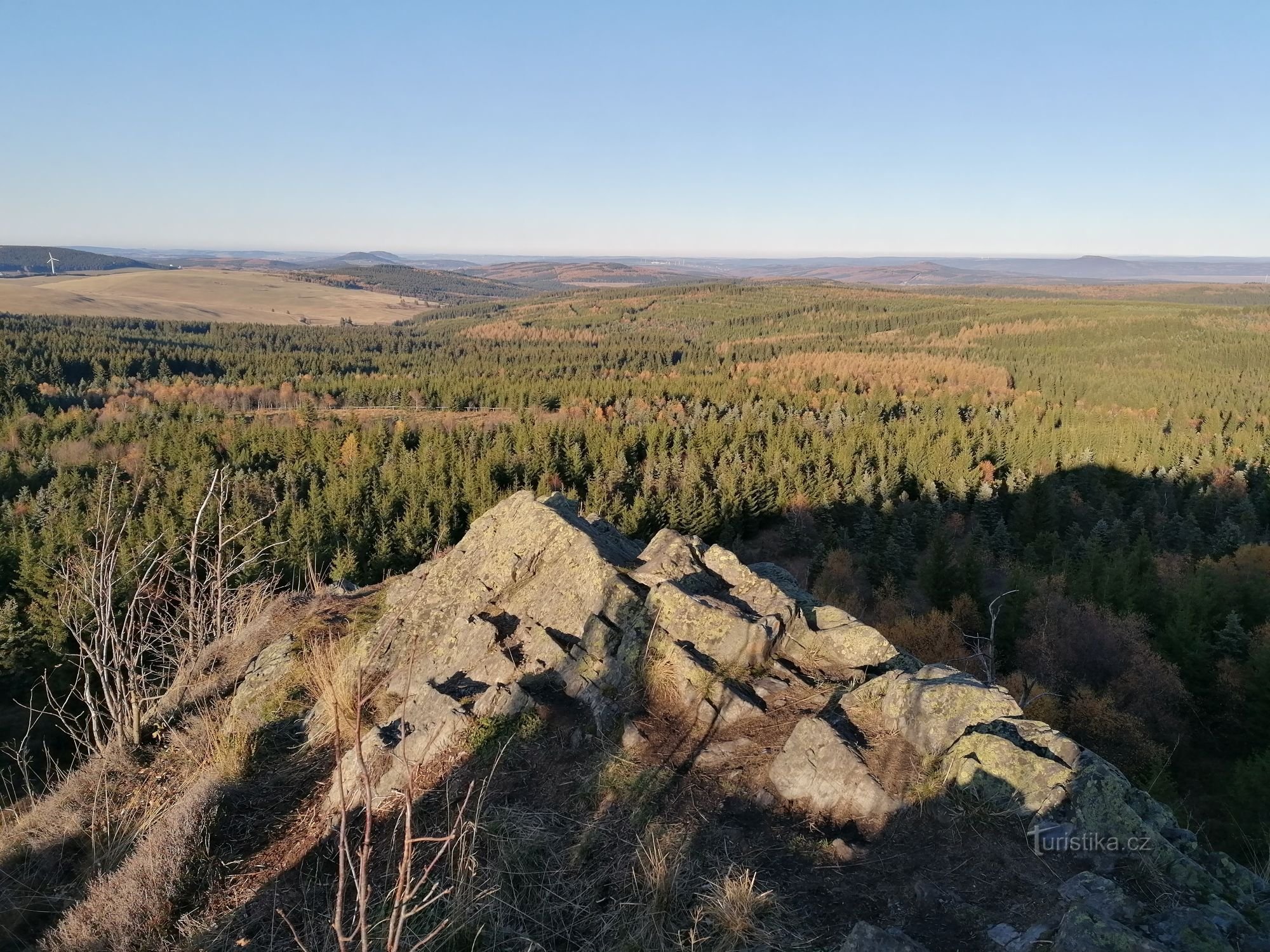 Meluzína in the Ore Mountains, but this time she didn't howl