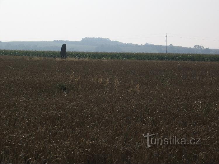 Menhir bei Klobuk: Versteinerter Hirte bei Klobuk