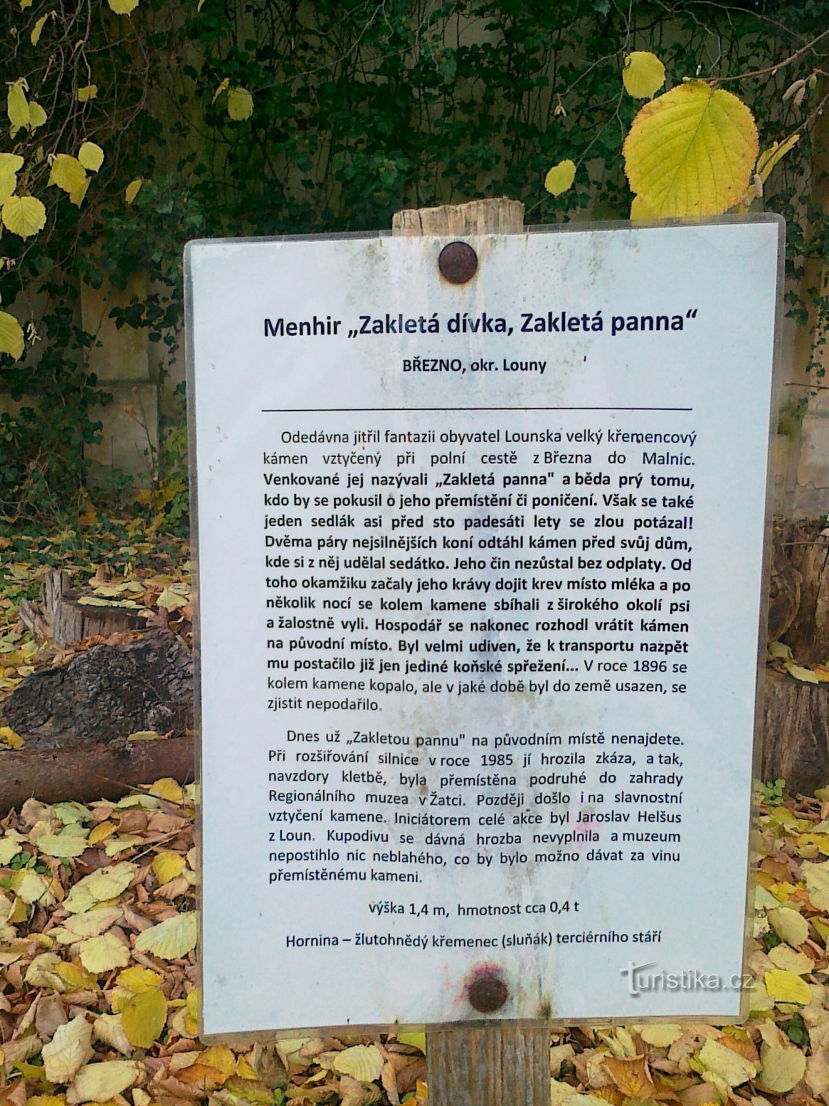 Menhir A Donzela Amaldiçoada.