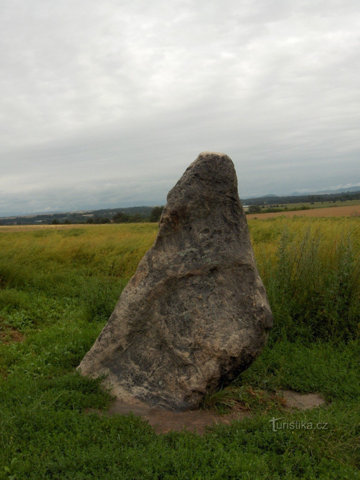 menhir -Forstenet munk