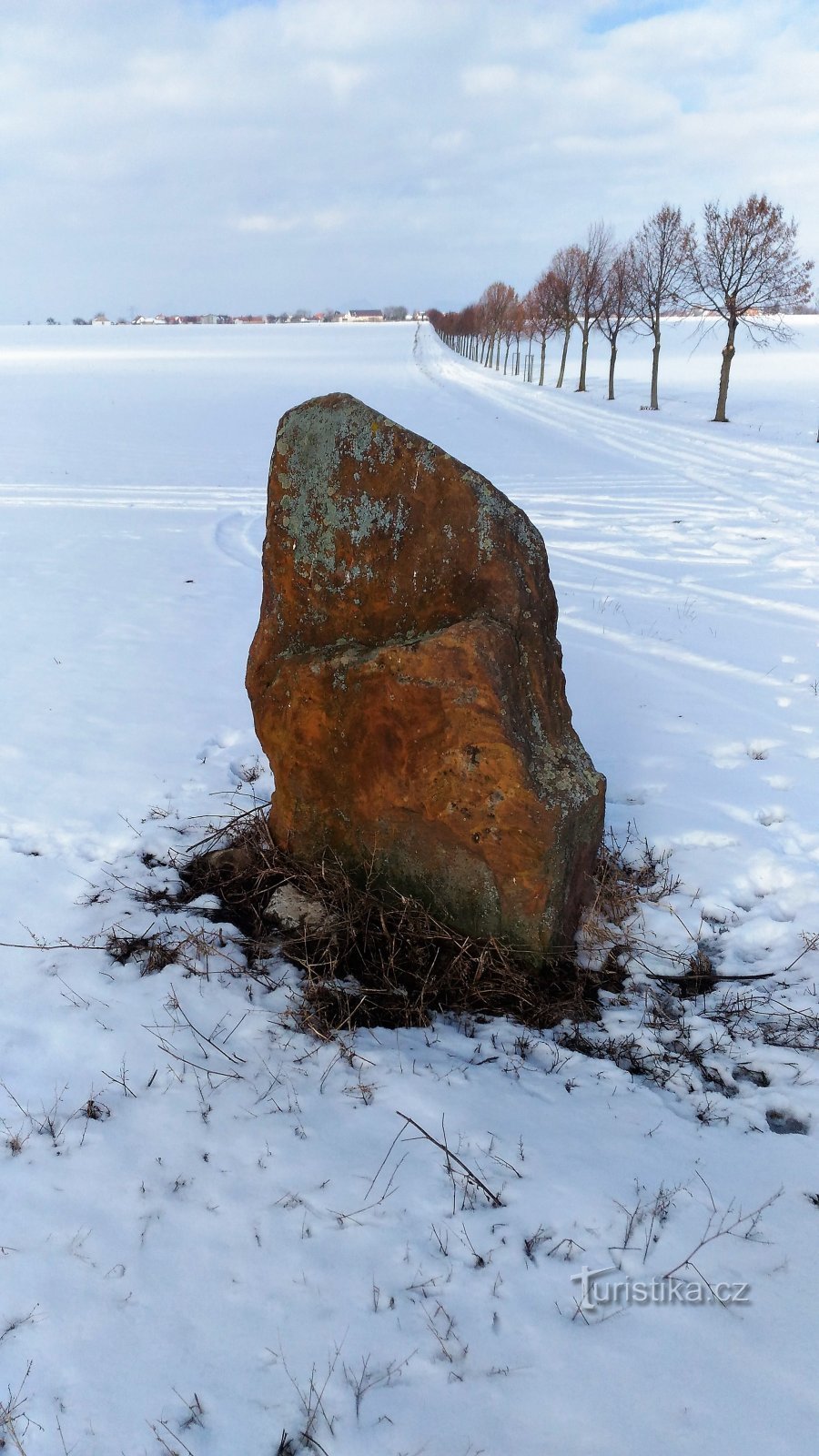 Menhirs bij Hříškov.