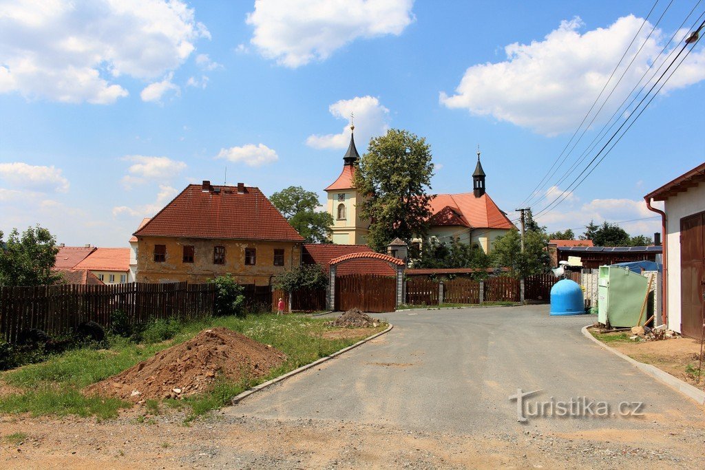 Merklín, parohia și biserica Sf. Nicolae