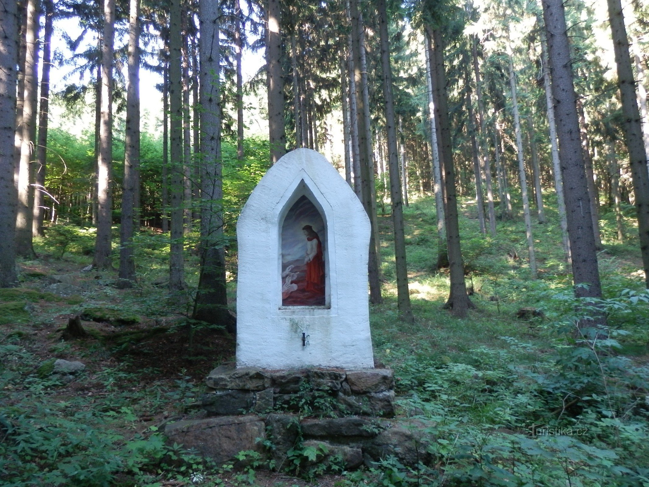 La chapelle de la messe du patriarche près de Prachatice