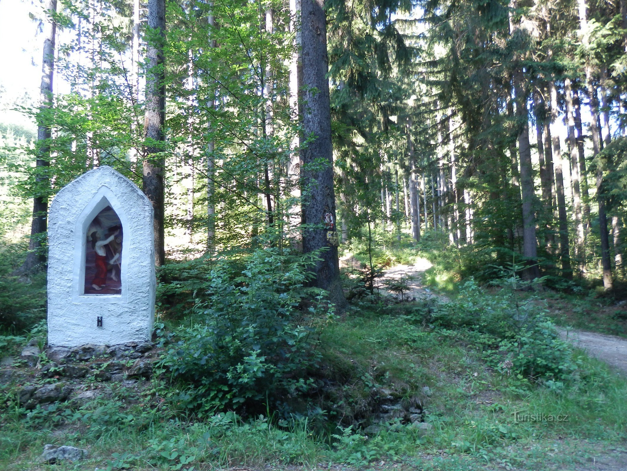 A pátriárka misekápolna Prachatice közelében