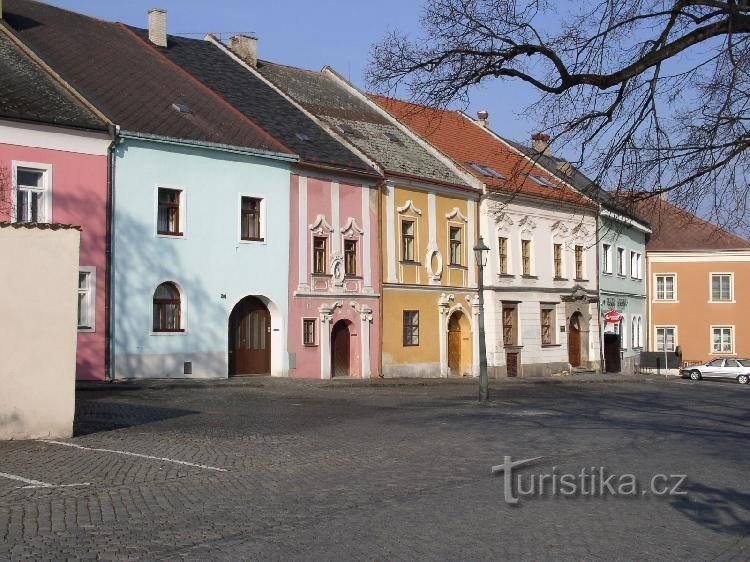 Maisons de ville sur Horní náměstí