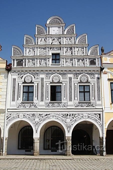 Zachariáše z Hradec 広場のタウンハウス