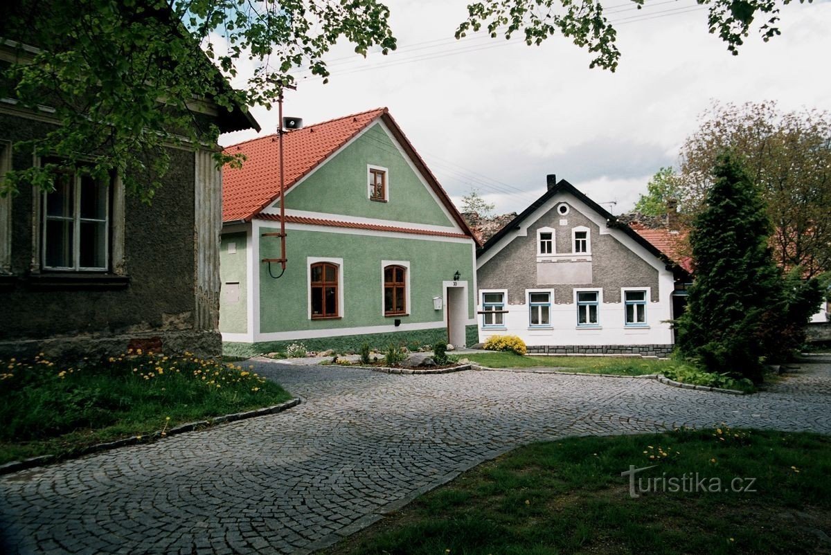 the town of Předhradí