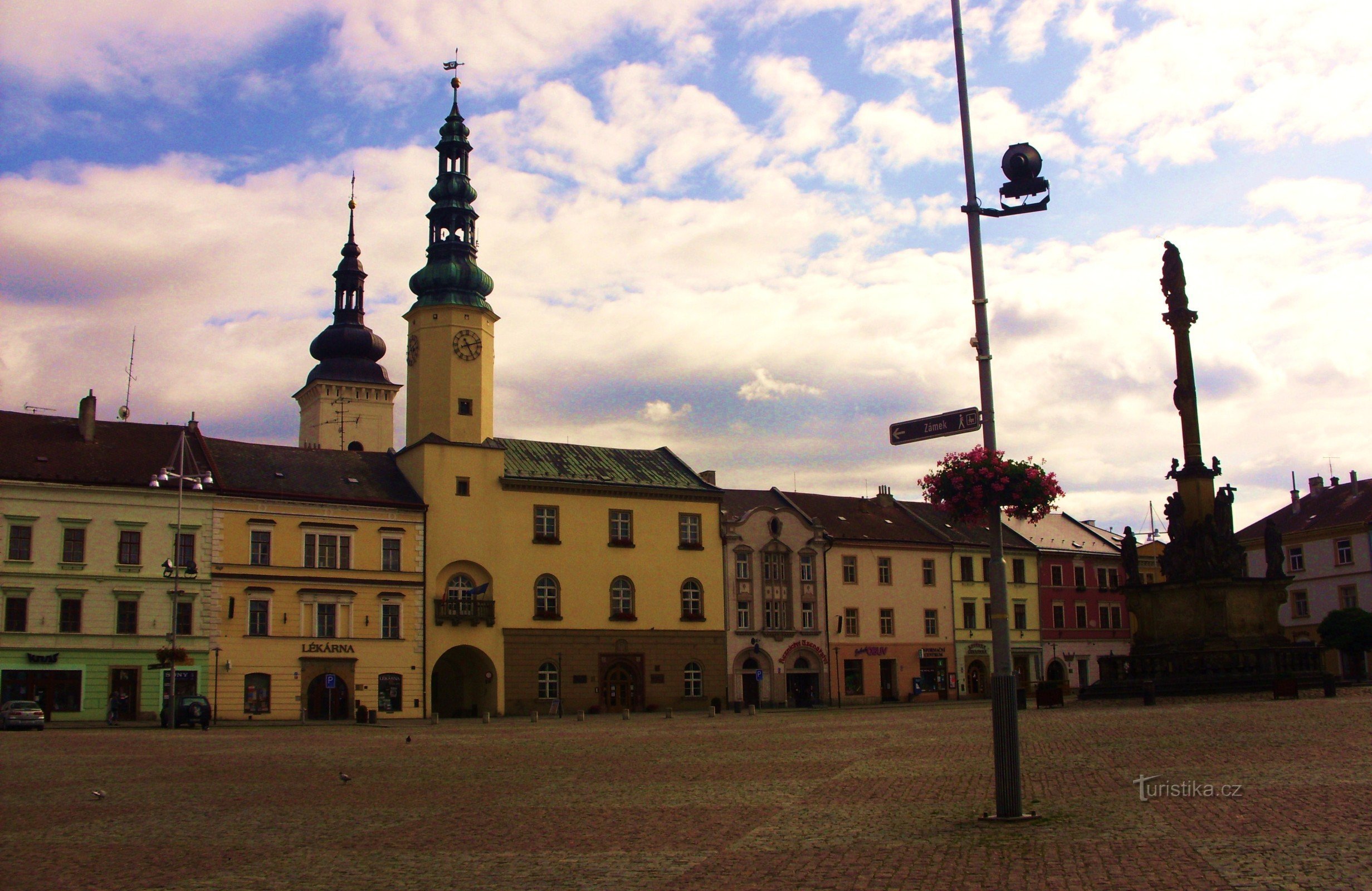 La città di Moravská Třebová