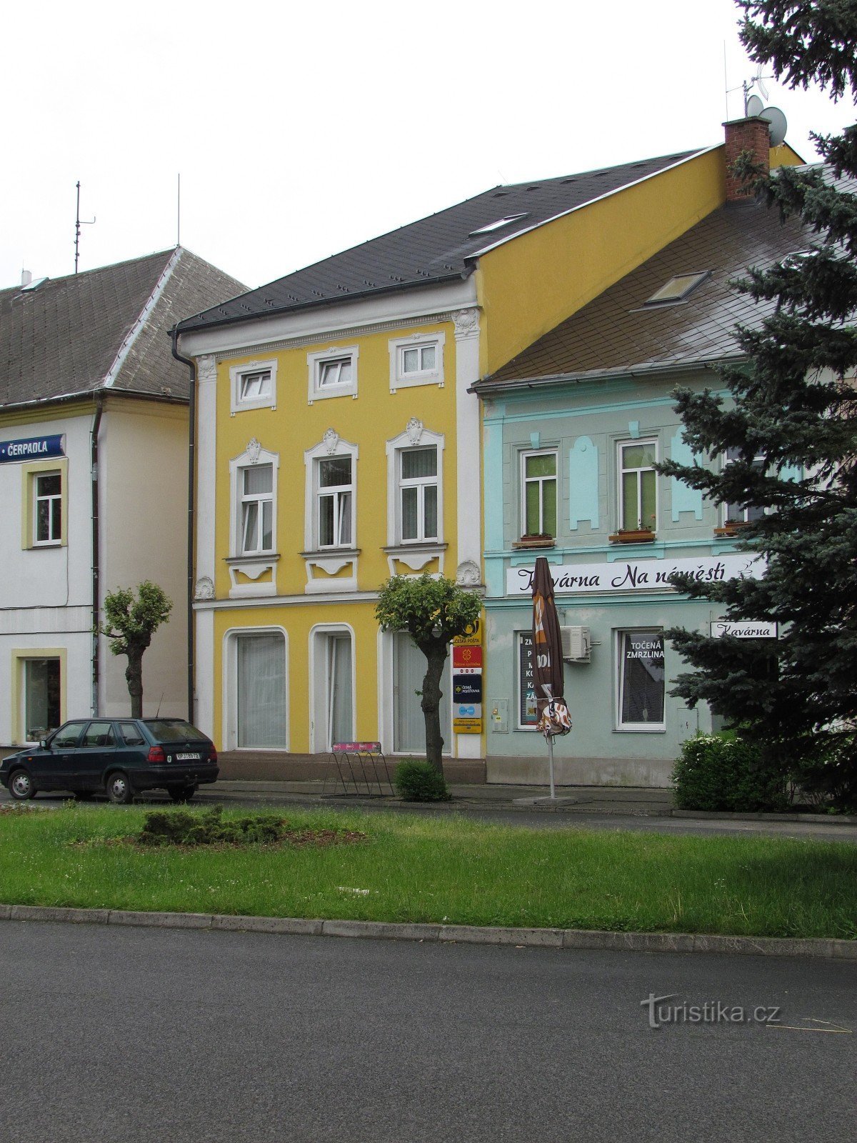 Ciudad de Albrechtice - plaza CSA