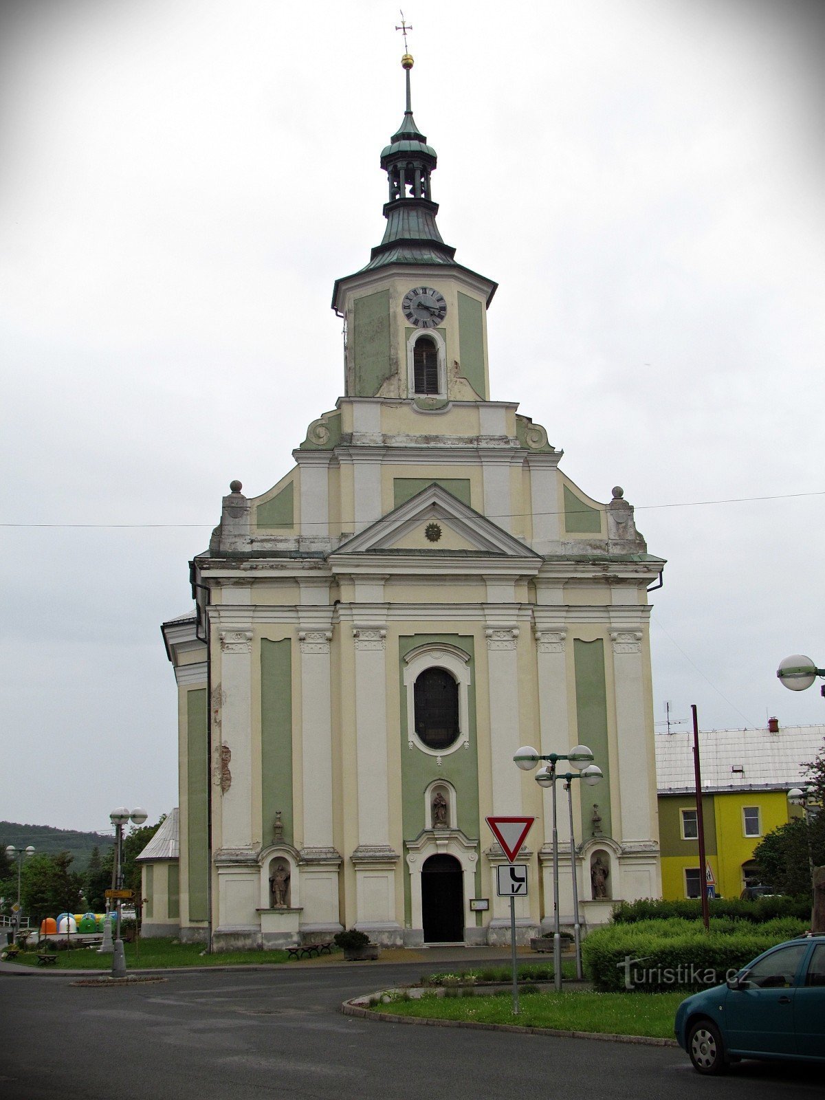 Ciudad de Albrechtice - plaza CSA