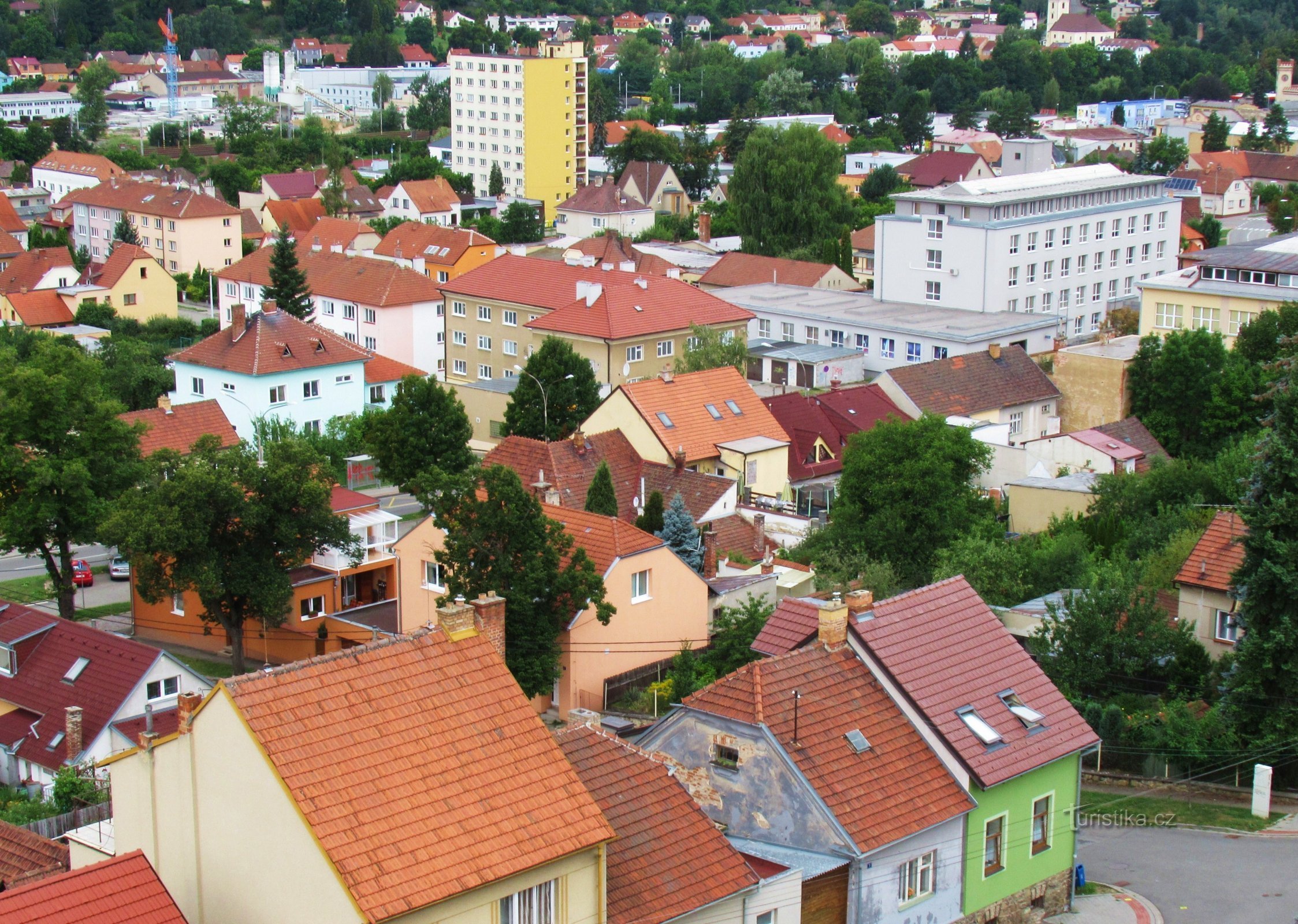 The town of Blansko and its monuments