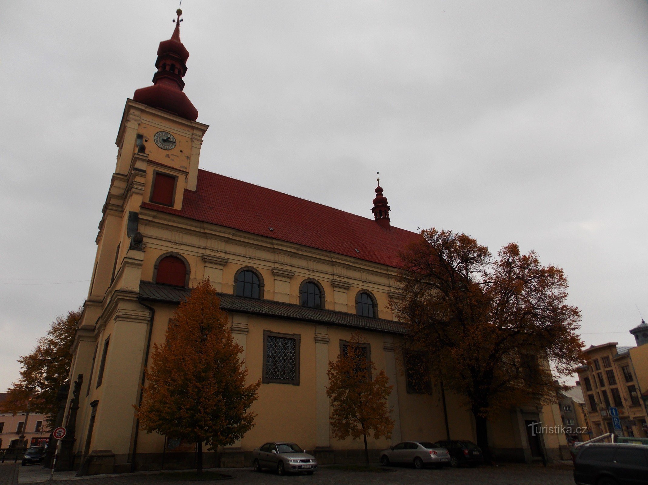 De stad Holešov