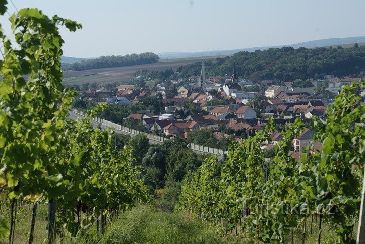 Stad Hustopeče; foto auteur: Kateřina Kopová; bron: www.hustopece.cz