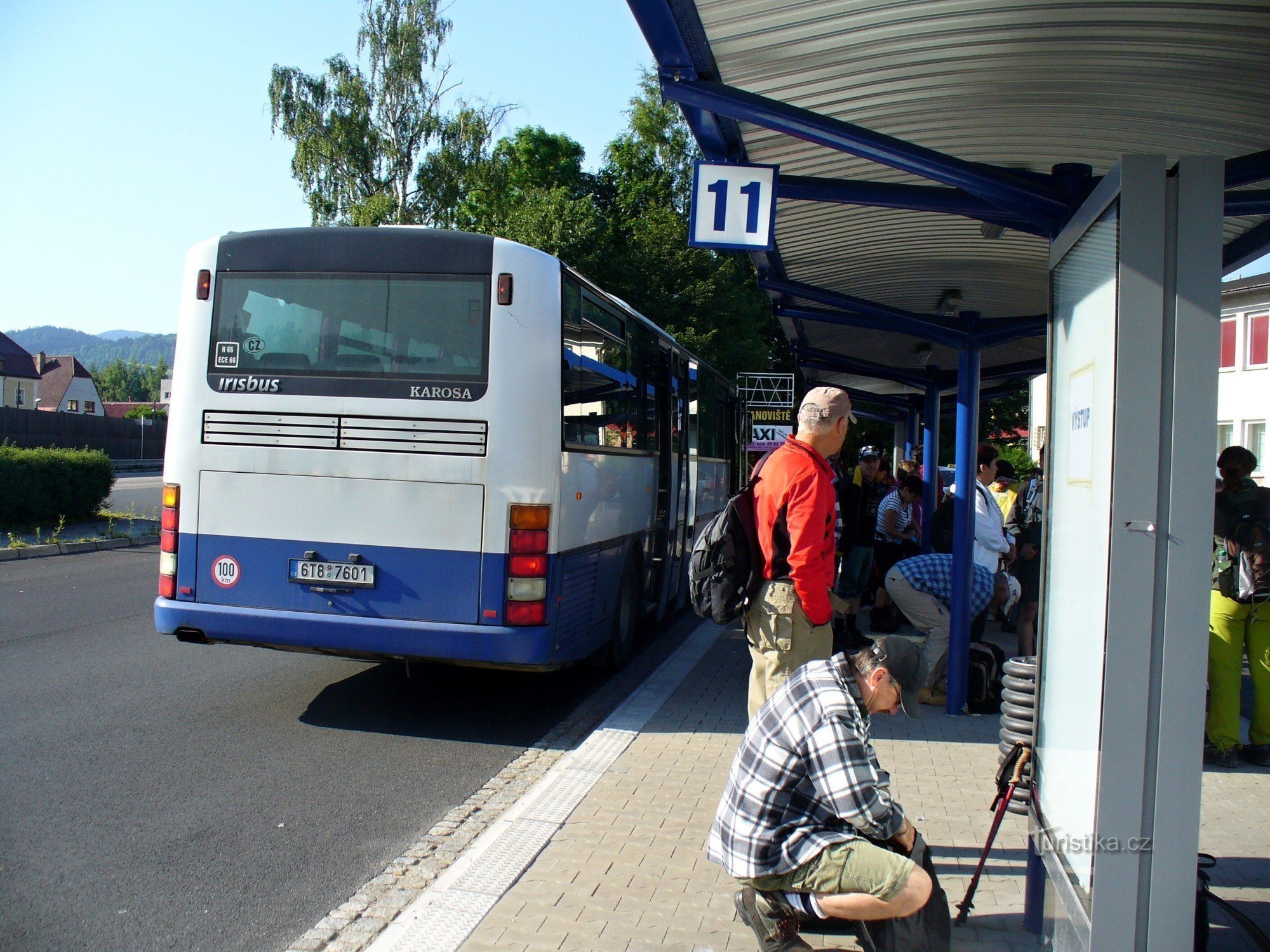 Grad Jeseník - početak marša