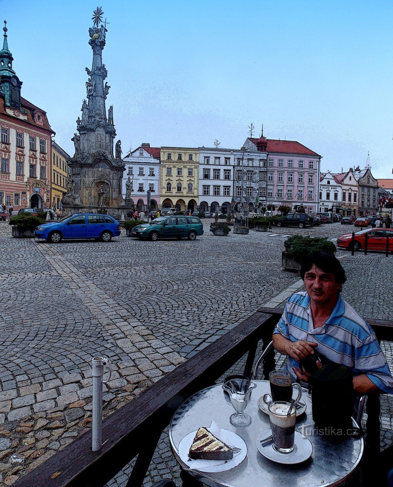 Stadt - Jindřichův Hradec und seine Burg