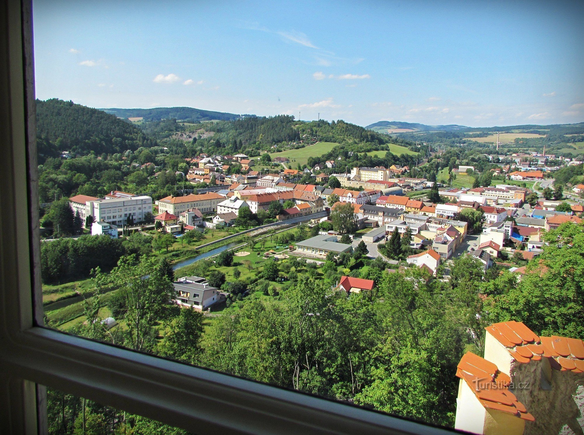 De stad Letovice
