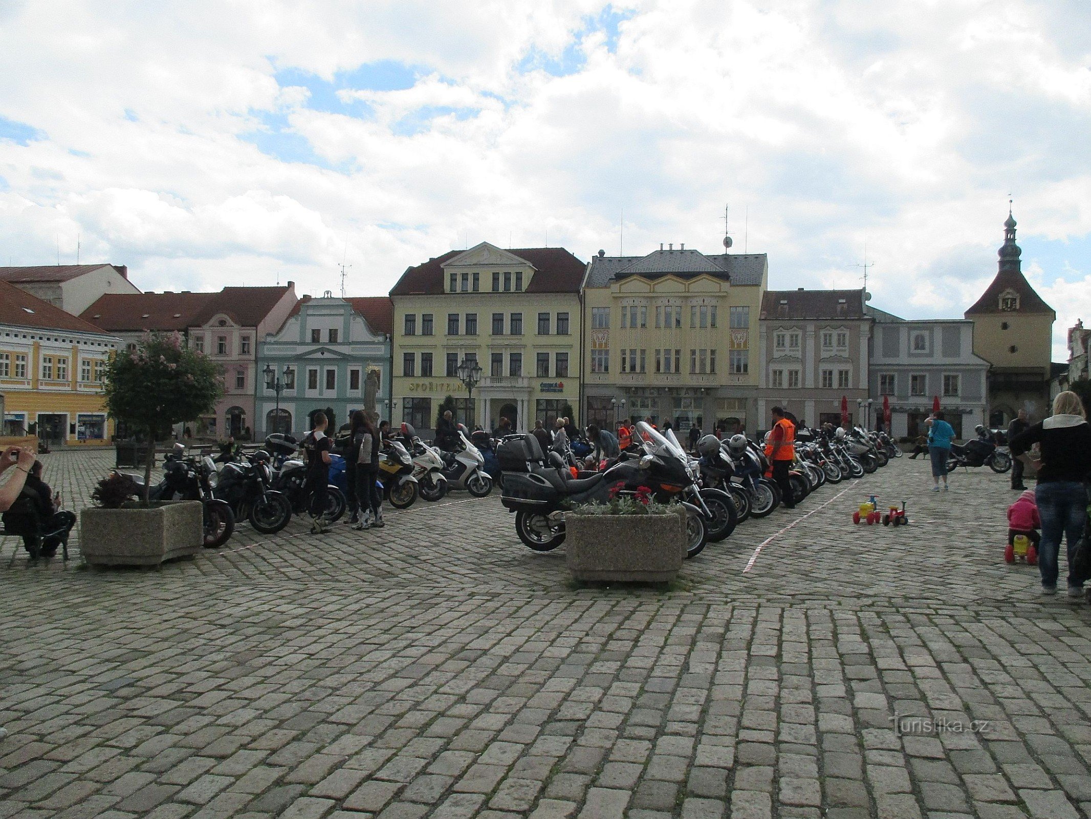 La ville de Pelhřimov - Masarykovo náměstí