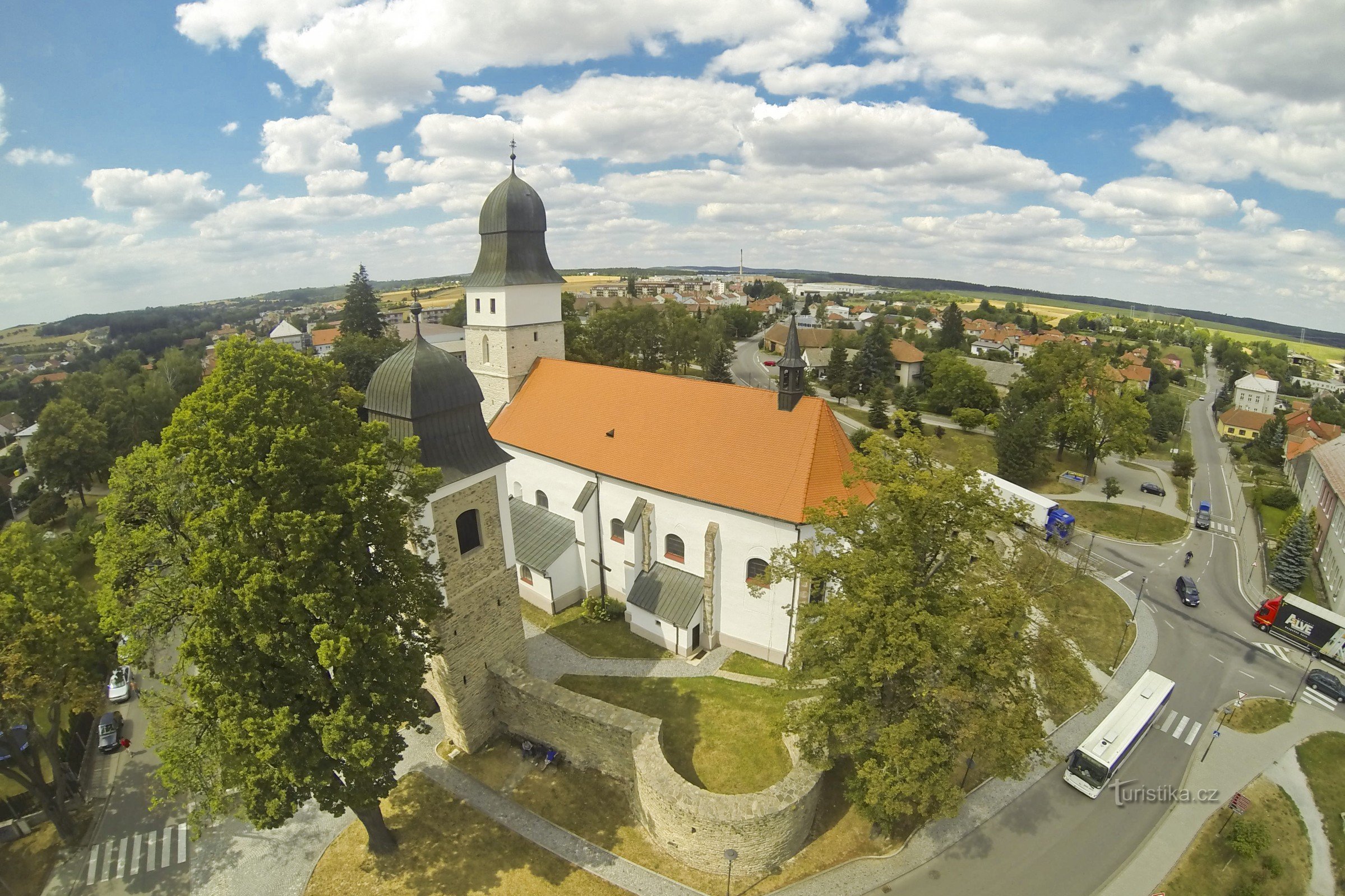 The city of Velká Biteš
