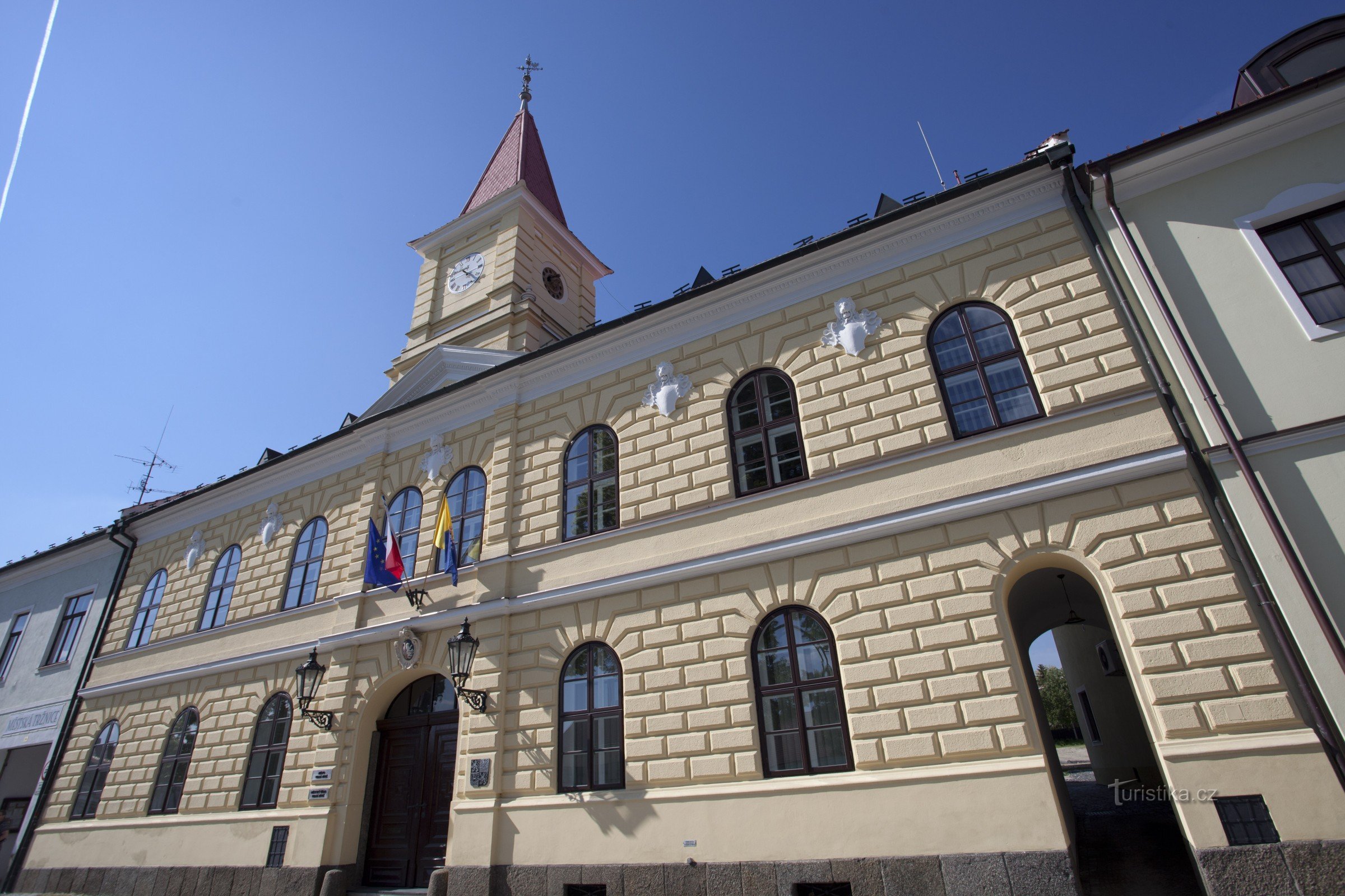 The city of Velká Biteš