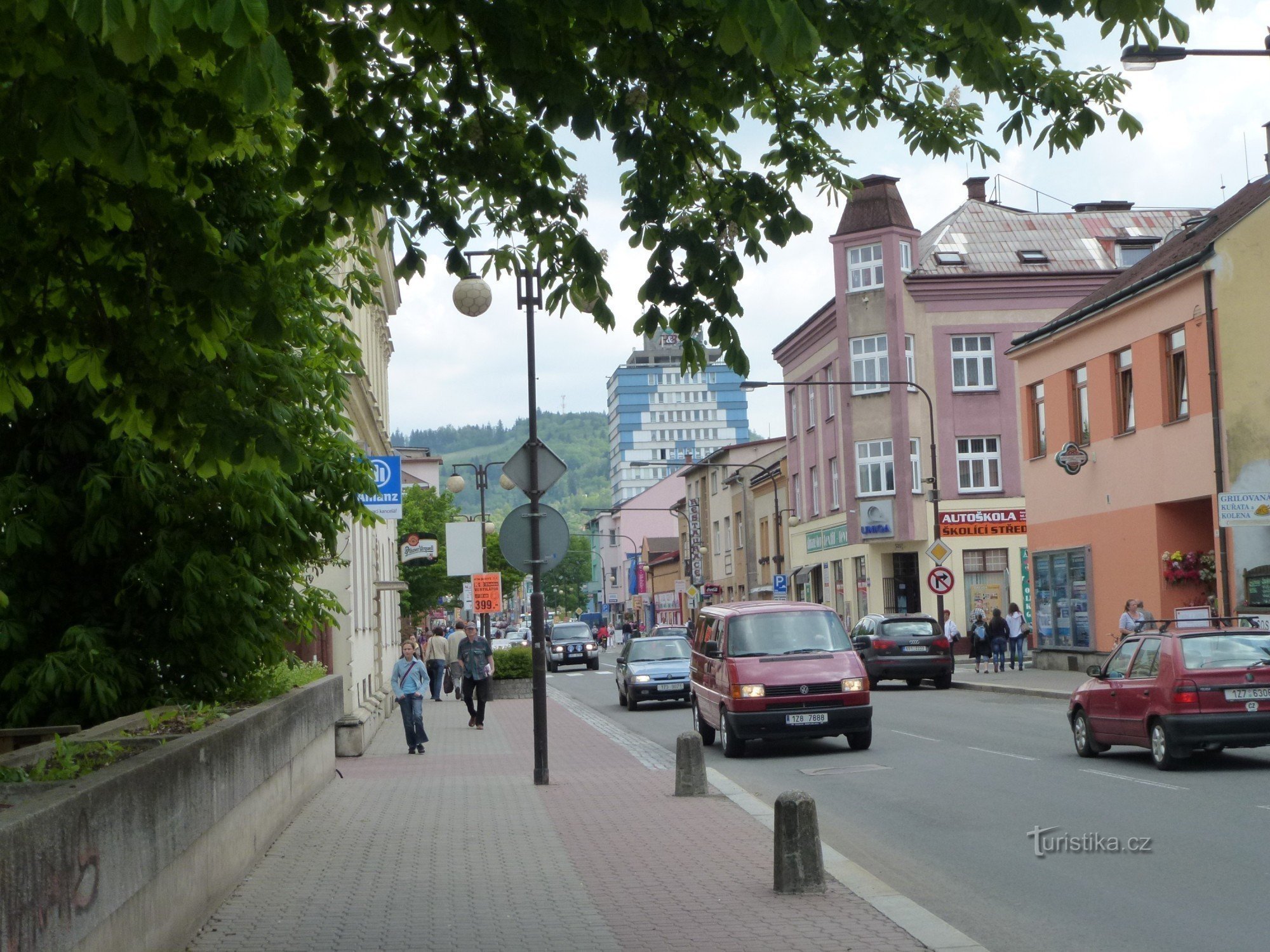 The town of Vsetin