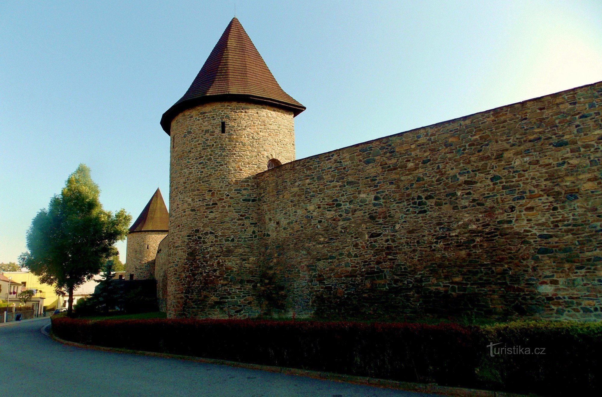 city ​​walls in Polička