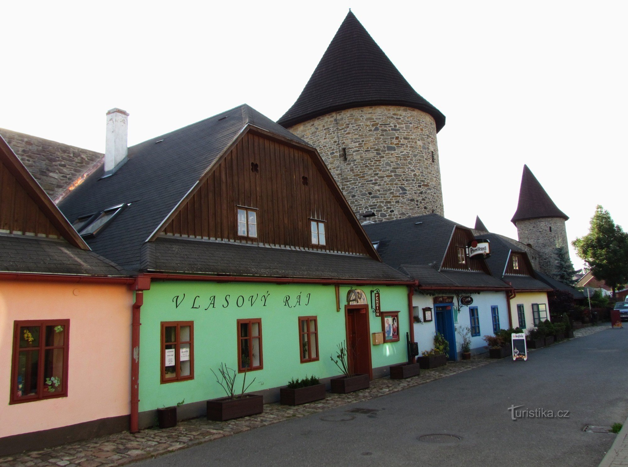 Fortyfikacje miejskie w Poličce - (lub czeskim Carcassonne)