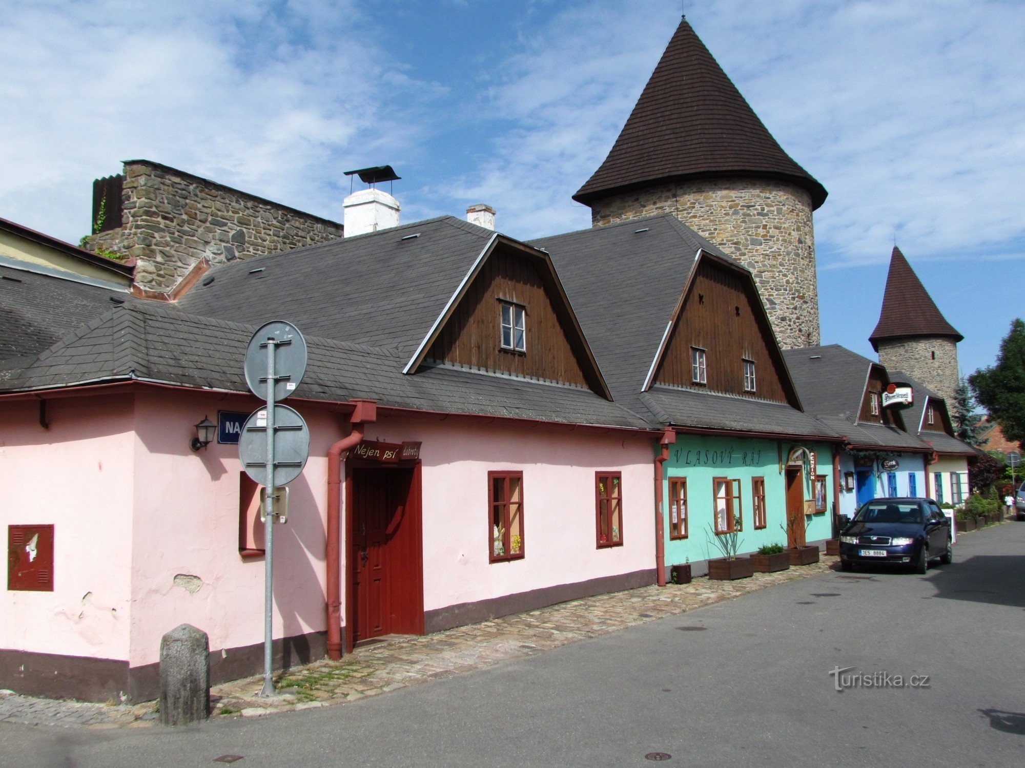 City fortifications in Polička - (or Czech Carcassonne)