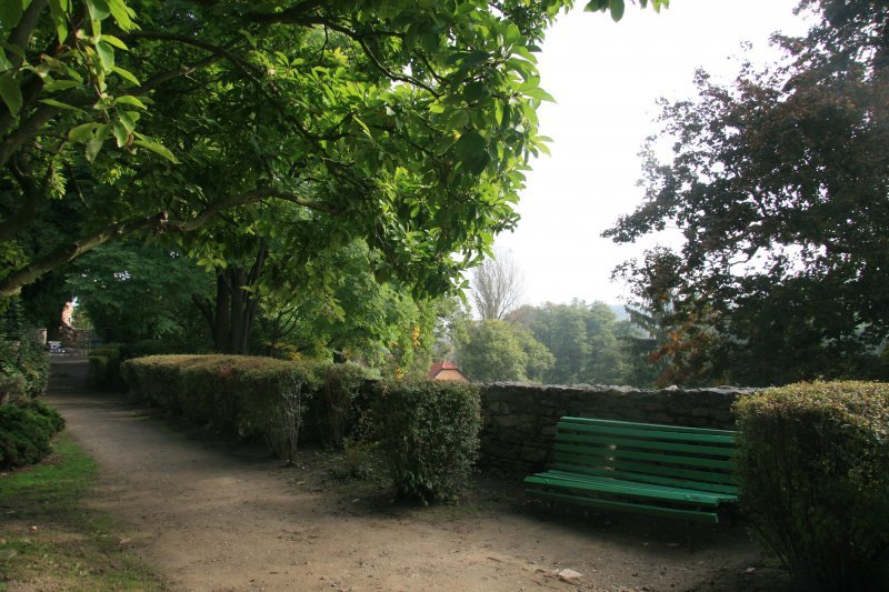 Městský park Na Hradbách