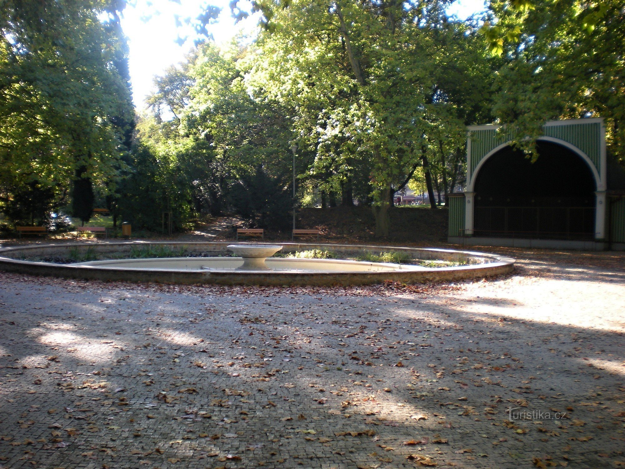 Parque de la ciudad Ústí nad Labem