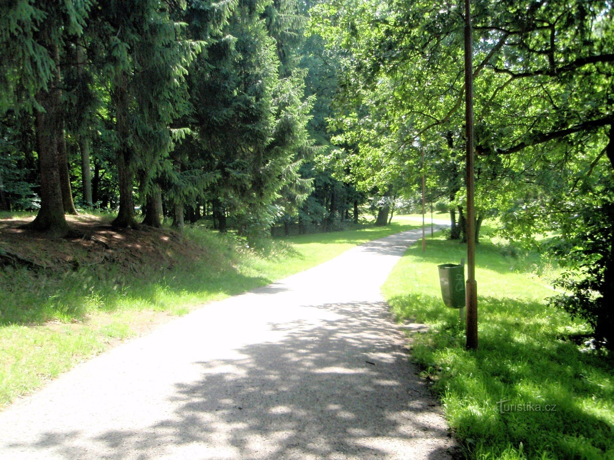 Gemeentepark in Česká Lípa