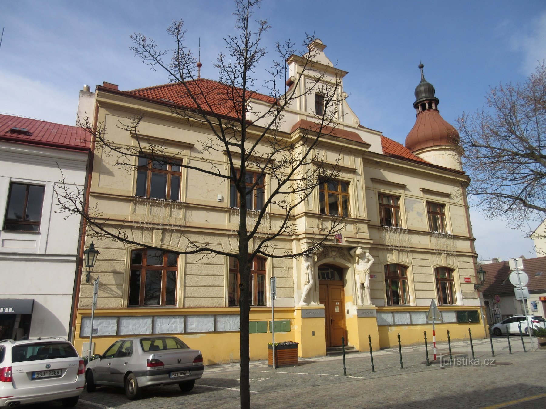 Biroul orașului în Piața Masaryk