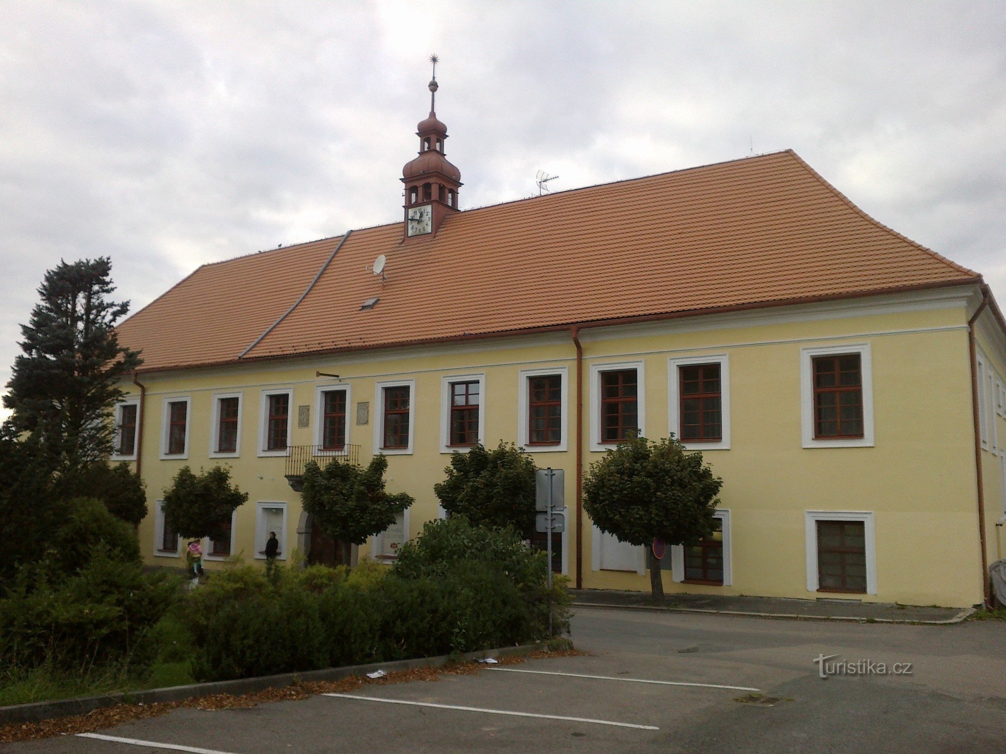 Čechtice 镇。