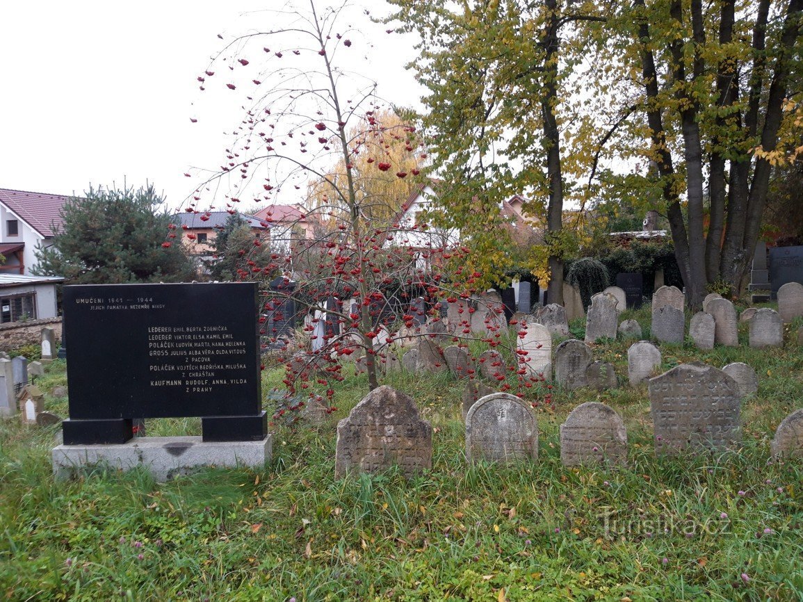 De stad Lukavec en de Joodse begraafplaats