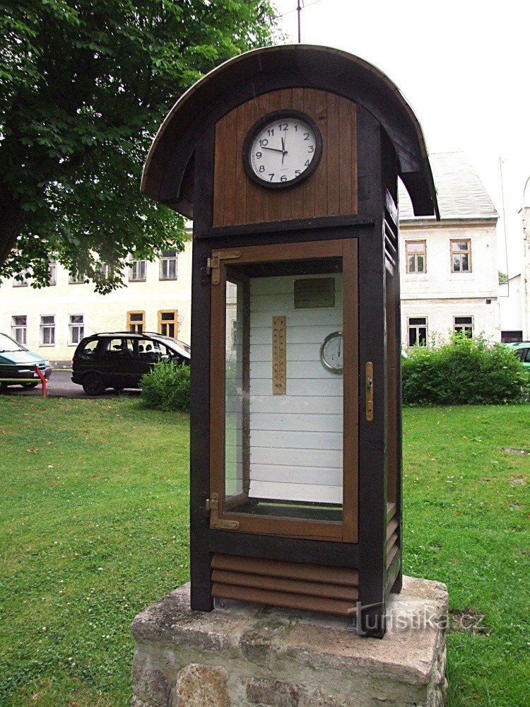 Ящик погоди в Horní Blatná