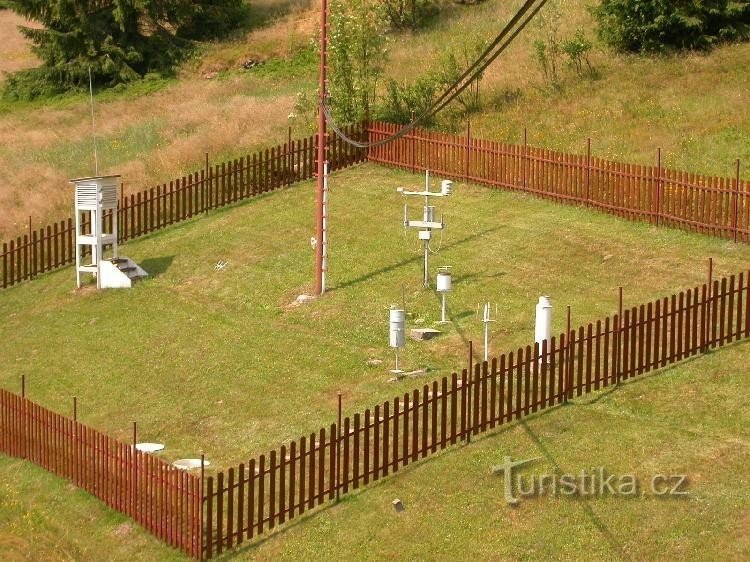 meteorologická stanice v Peci