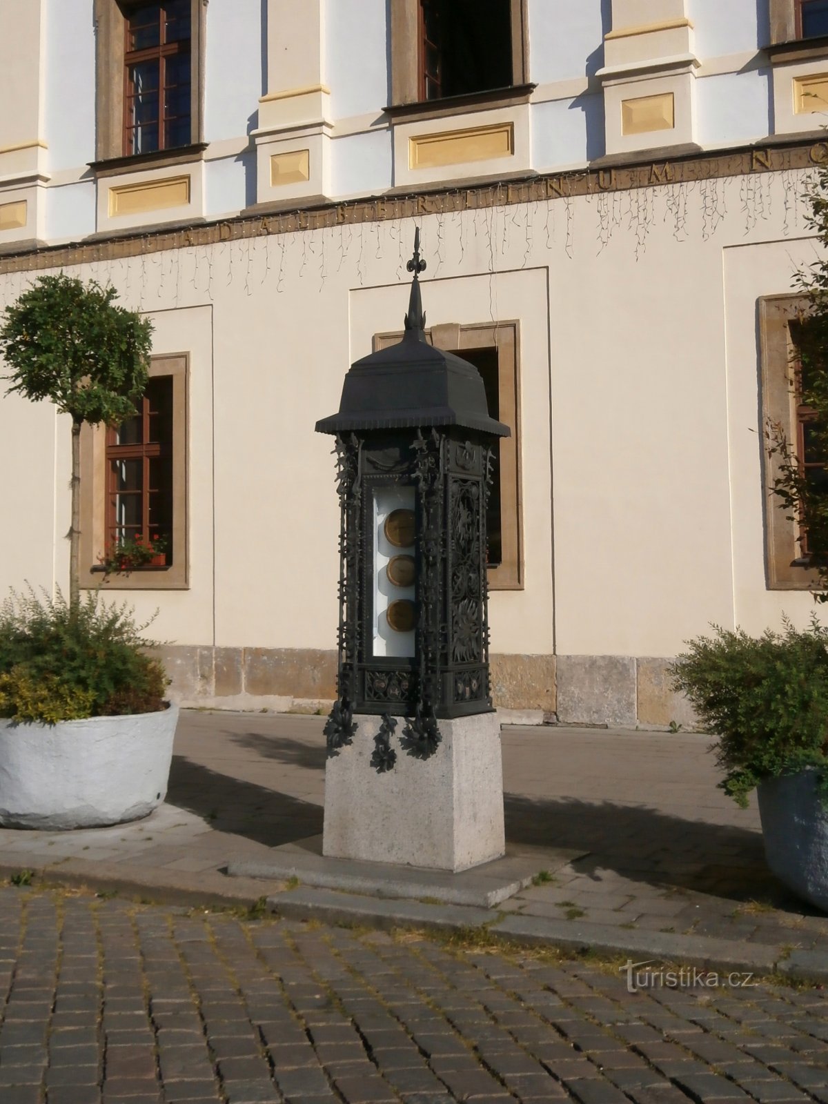 Meteorologische Säule (Hradec Králové, 23.6.2014. Dezember XNUMX)