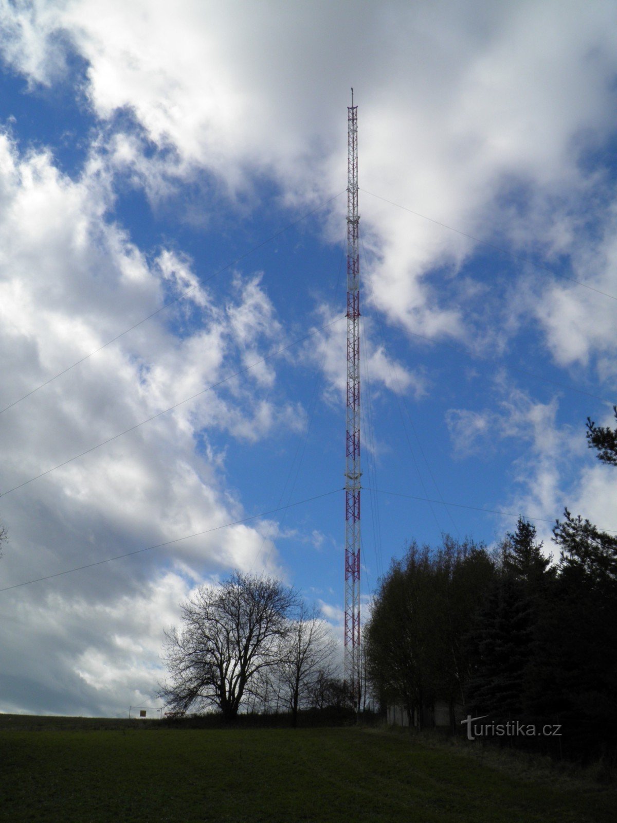 Weather mast near Košice.