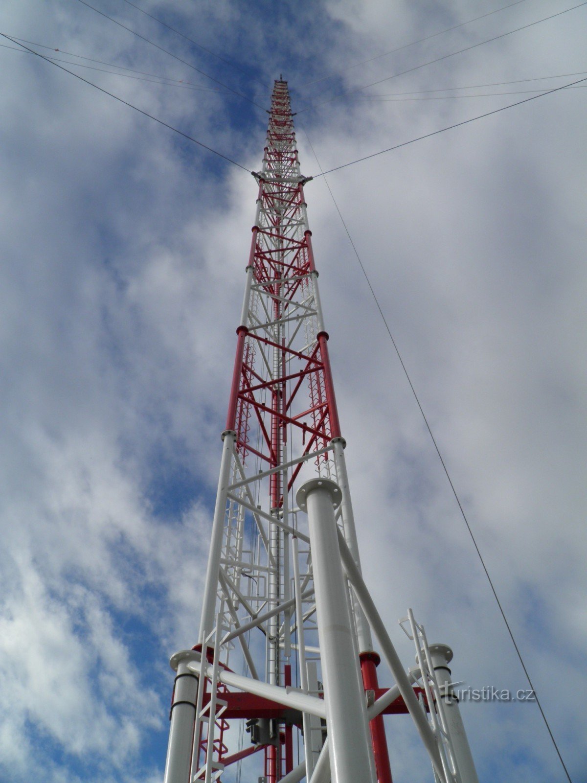Weather mast near Košice.