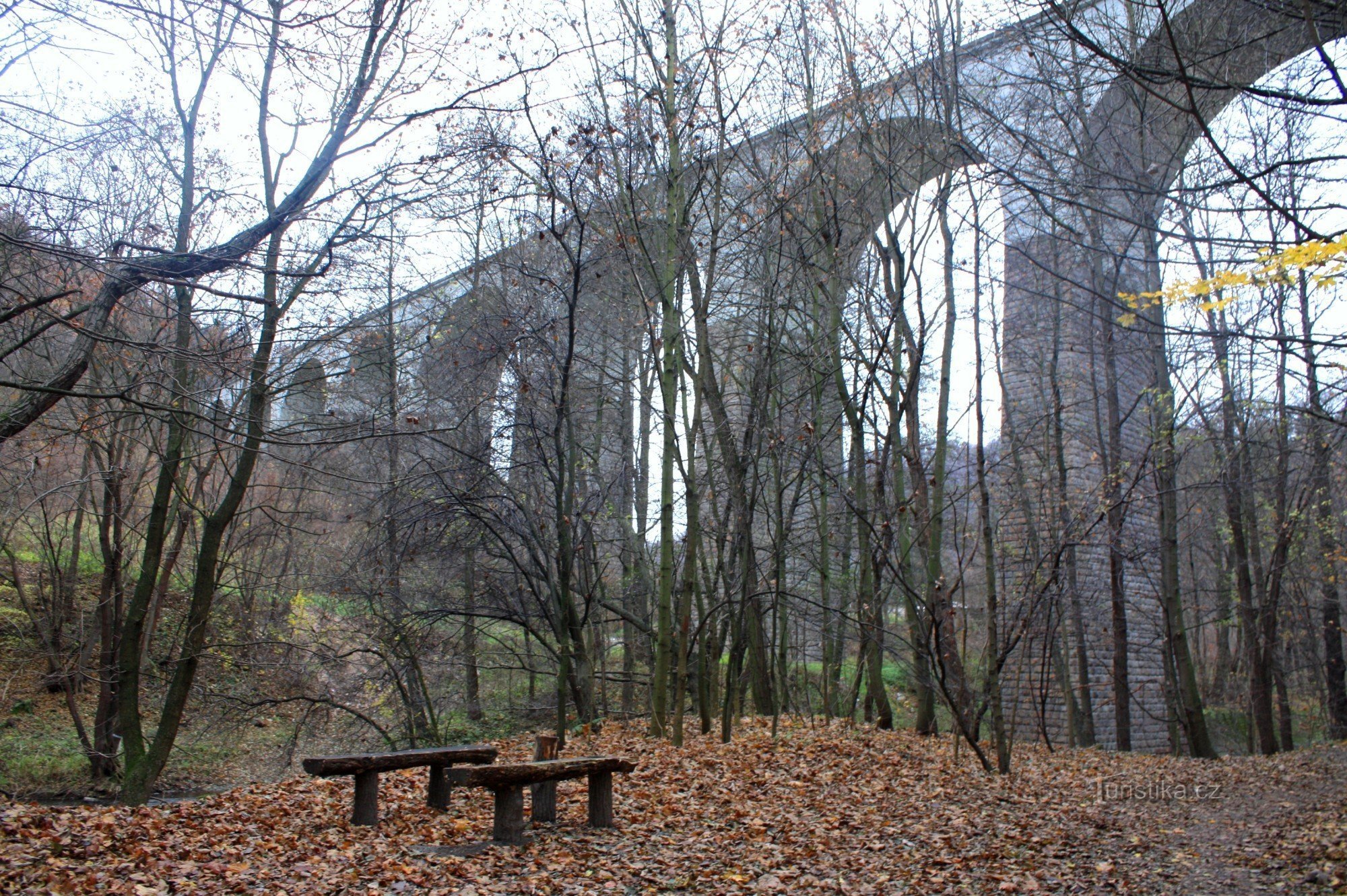 Meziboří - železniční most