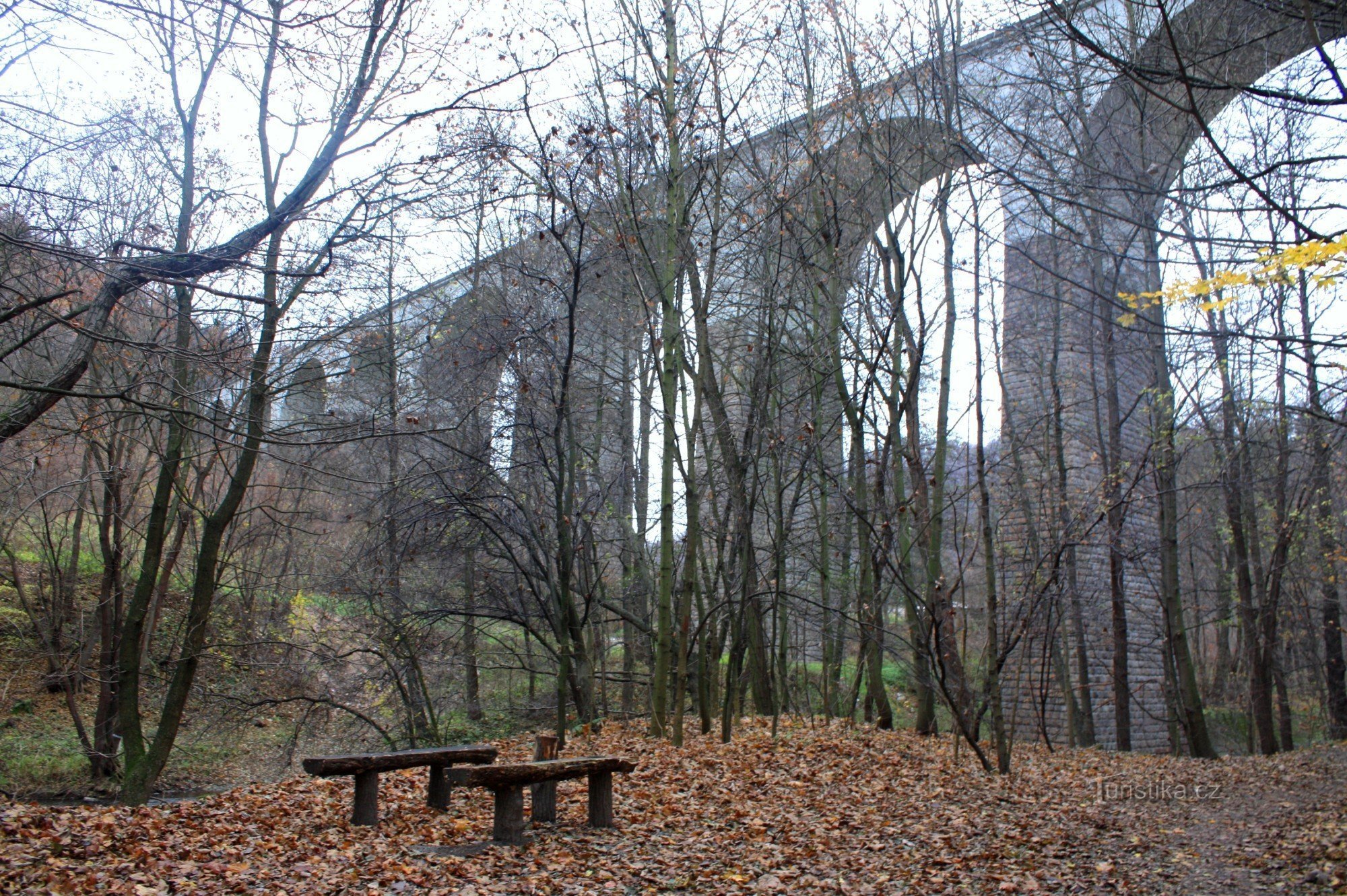 Meziboří - puente ferroviario