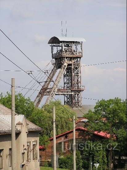 Michálkovice: Michálkovice - Torre della miniera di Michal