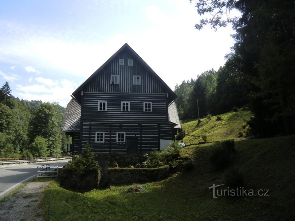 Moulin de Mikolášk à Křížlice