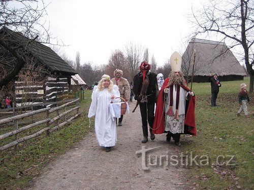 La passeggiata di Babbo Natale