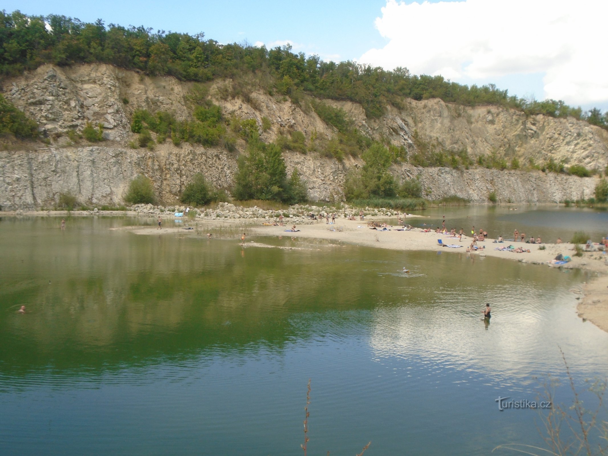 MIKULOV QUARRY NEAR MARIÁNSKÉ MLYN