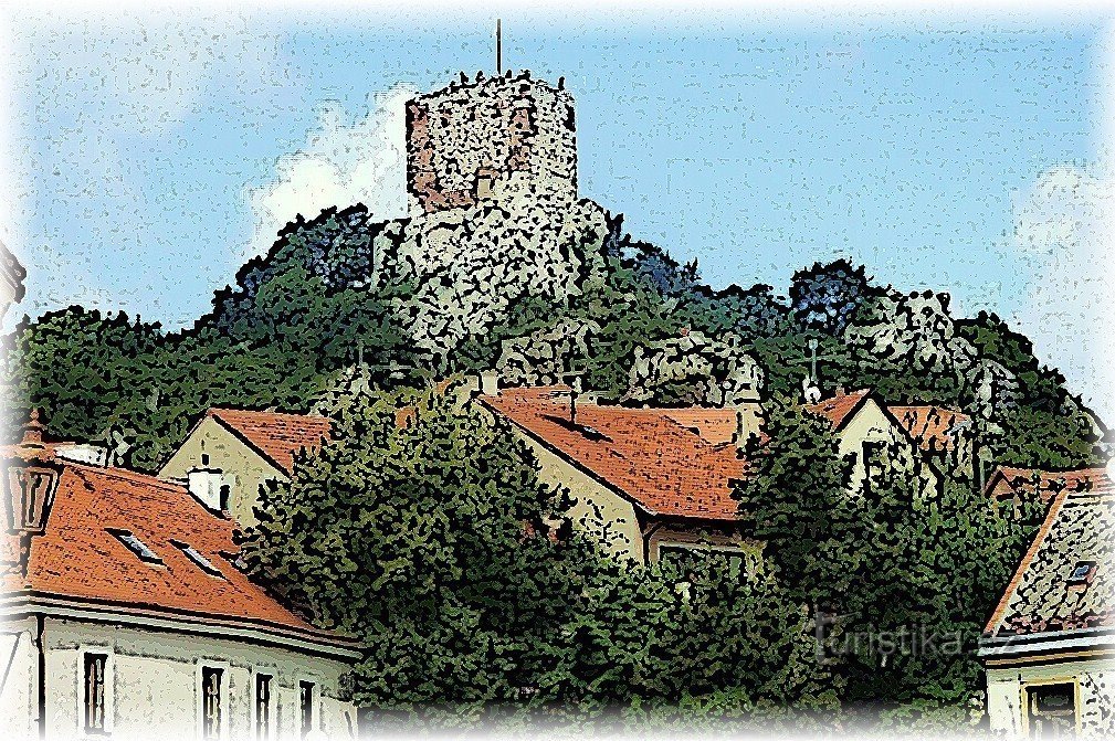 Mikulov - town and castle 2007